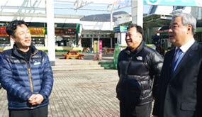 강경량 이사장, 서천휴게소와 경찰병원 방문